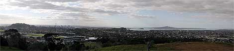 auckland panorama from onetreehill