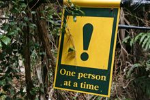 Hanging Bridge Sign