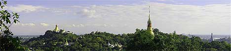 View from Sagaing Hill