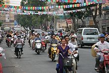 Verkehr in Saigon